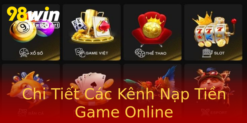 Chi Tiết Các Kênh Nạp Tiền Game Online Chi Tiết Các Kênh Nạp Tiền Game Online